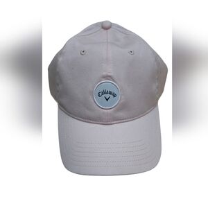 Callaway Heritage Twill Pink Adjustable Golf Hat/Cap